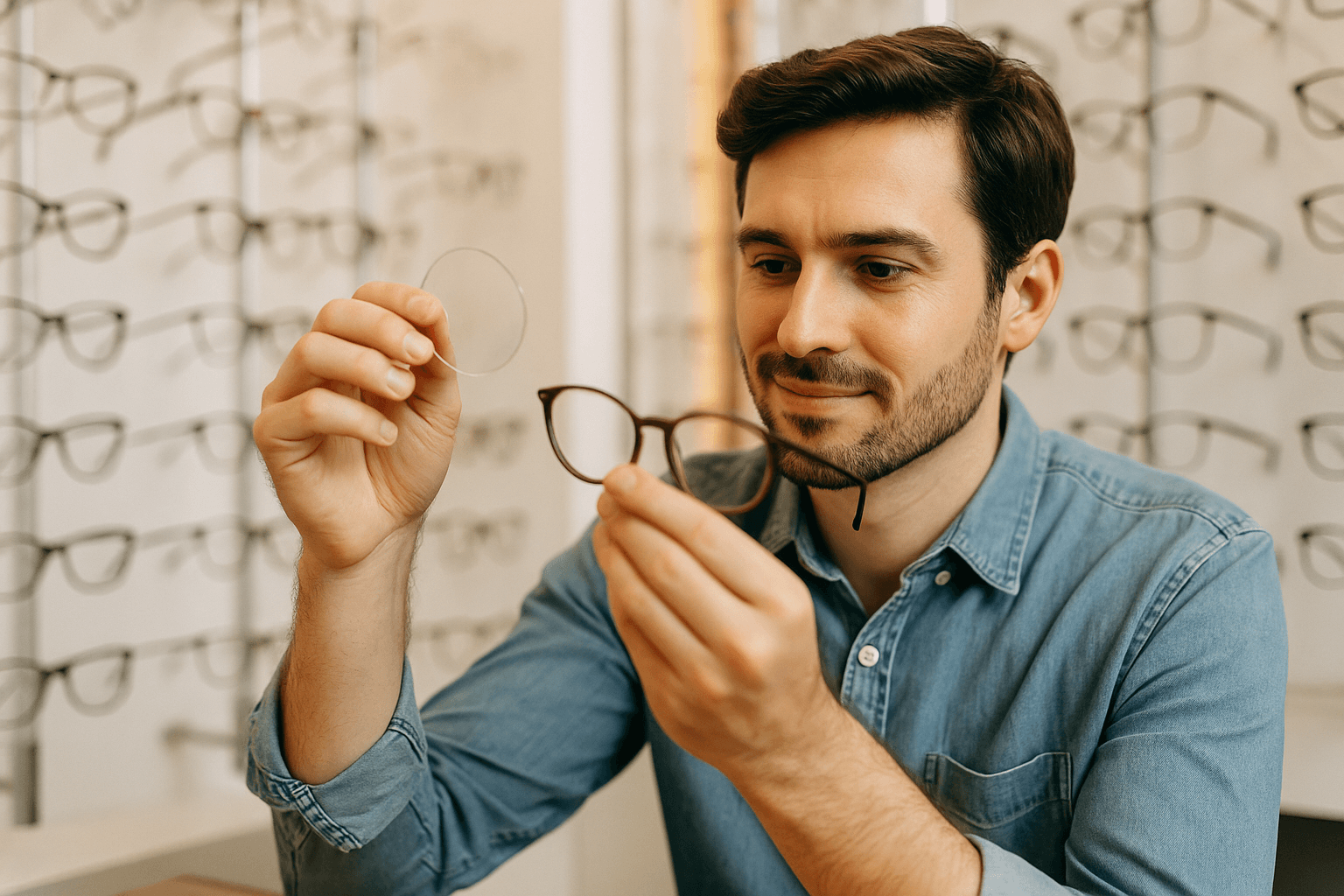 1-Day Acuvue Moist — round eyeglasses